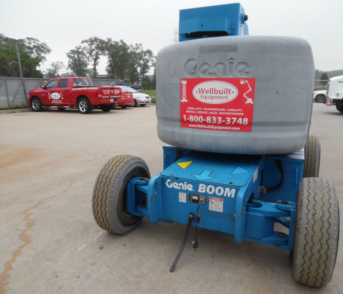 Genie Z-45/25 DC 4 Wheel Drive Articulating Boom Rear View 4