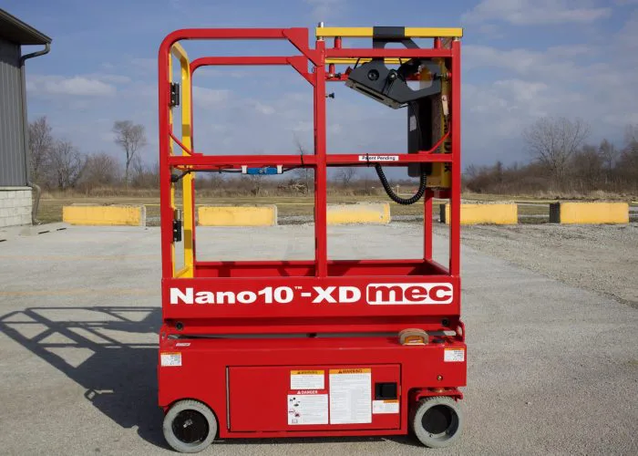 MEC Nano10XD Electric Slab Scissor Lift Batteries