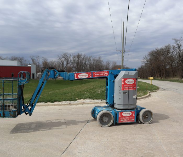 Z-30/20N Electric Boom Extended Boom Arm Side View