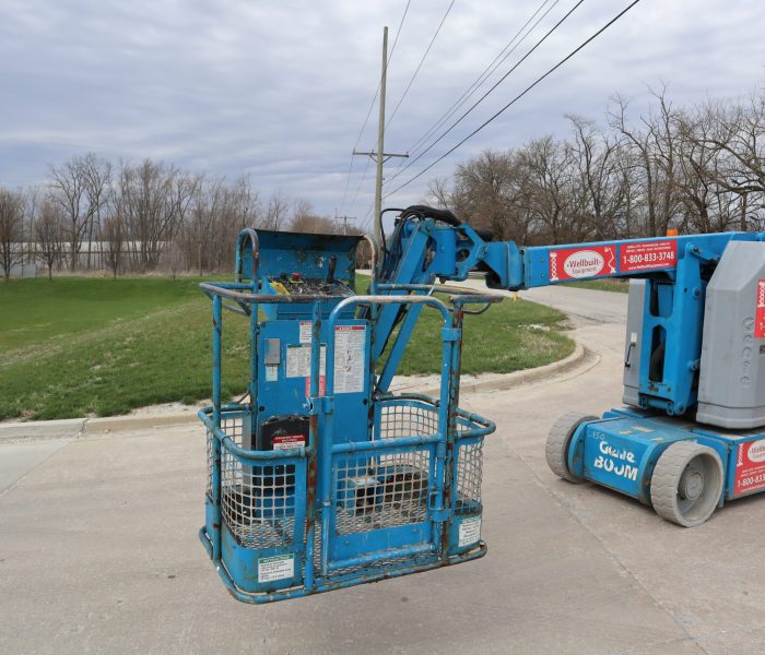 Z-30/20N Electric Boom Extended Boom Arm Front/Side View