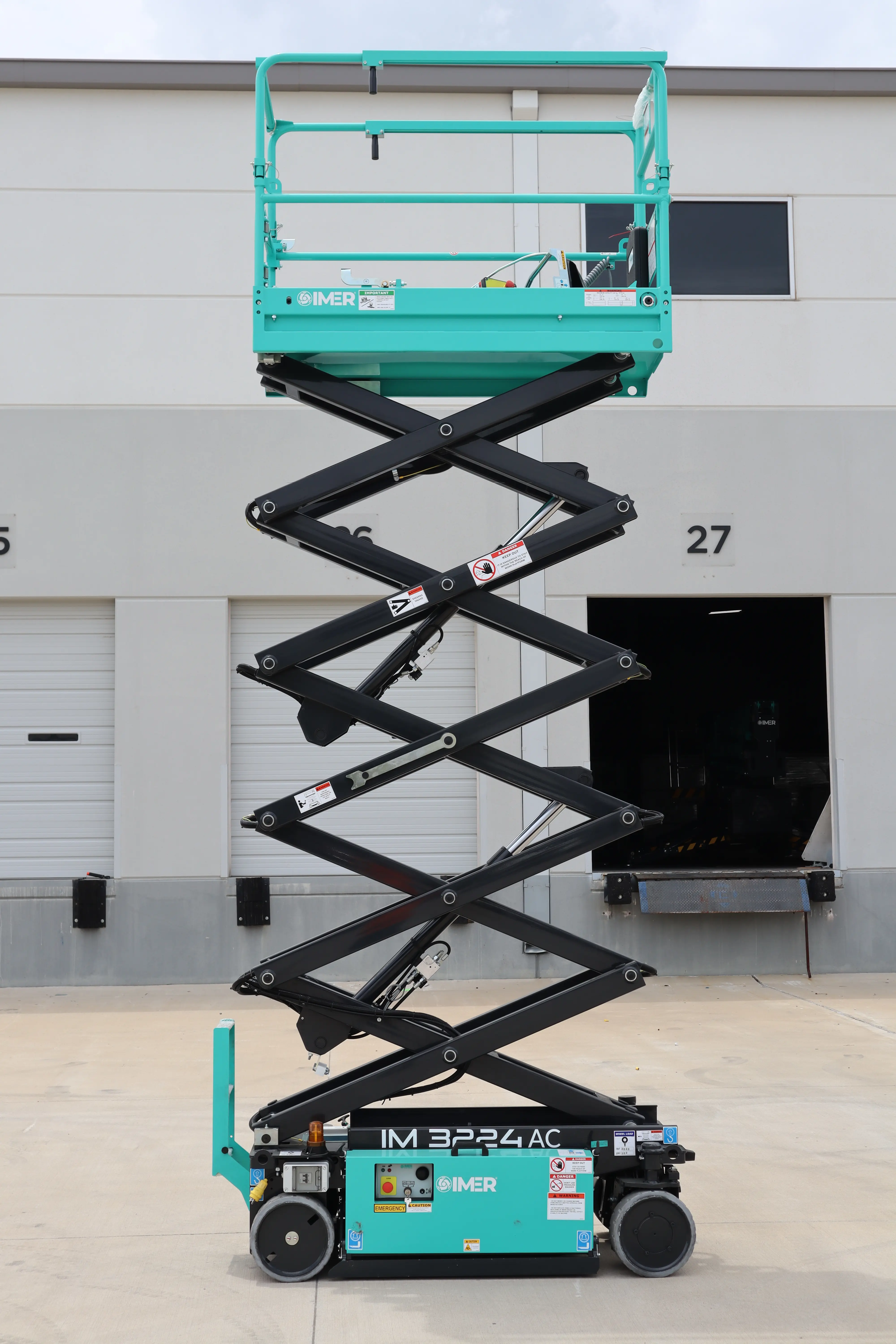 IMER 3224 Electric Scissor Lift For Rent - WellBuilt Equipment