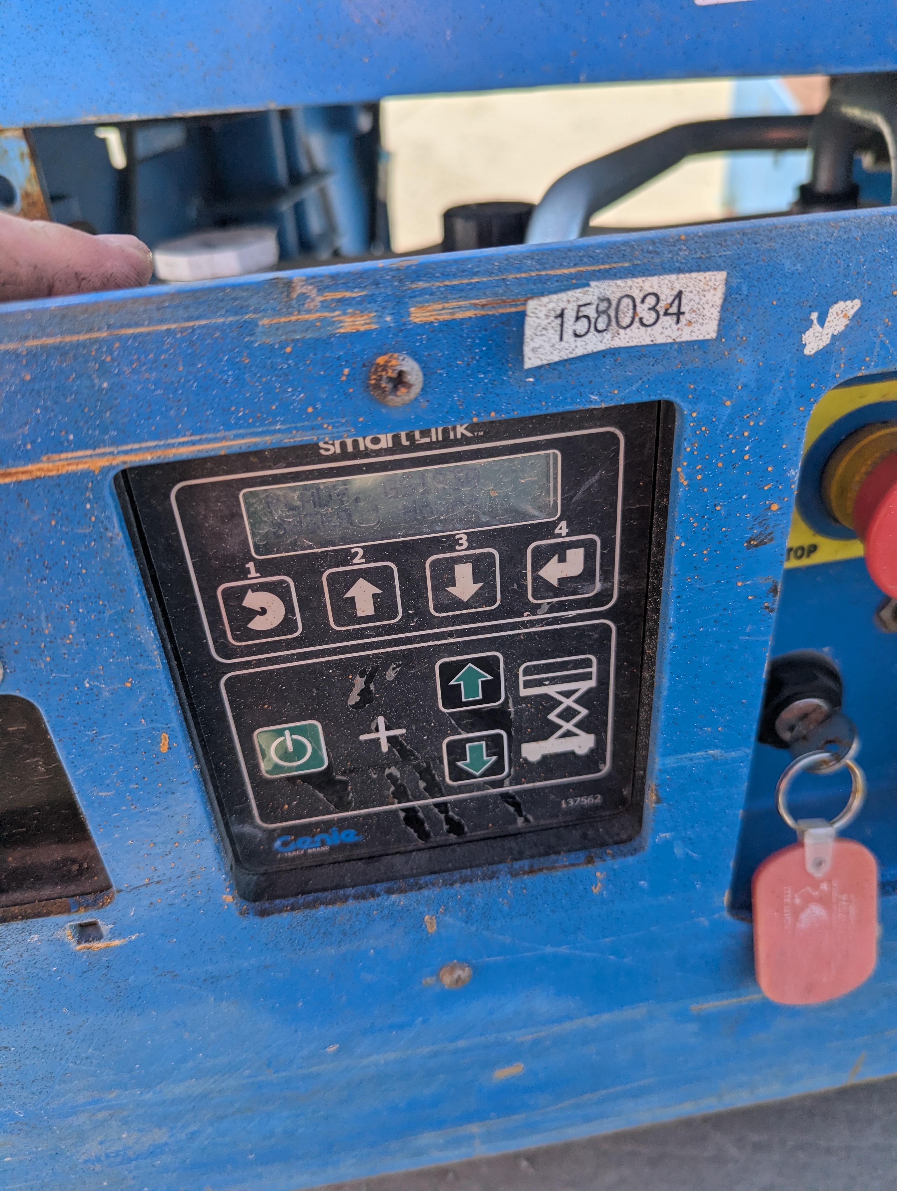 2016 Genie GS-1930 #GS3016P-158034 Used Electric Scissor Lift For