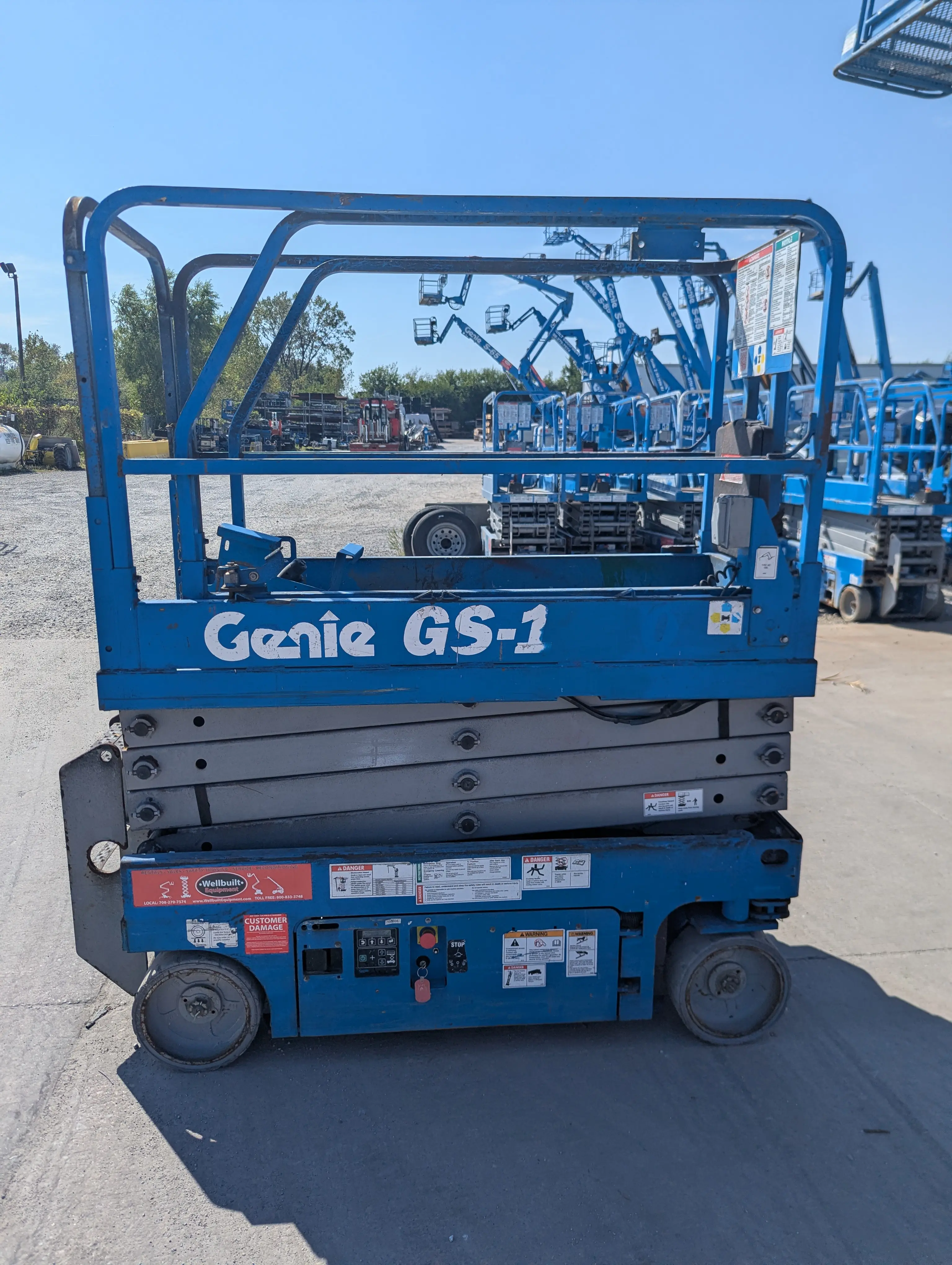 2016 Genie GS-1930 #GS3016P-158034 Used Electric Scissor Lift For